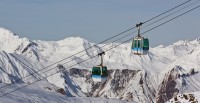 Gondels in Les Deux Alpes