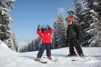 Twee broers op de piste